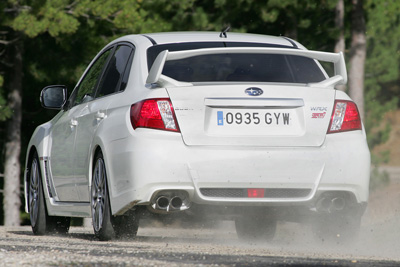 Subaru WRX STI. Modelo 2011.